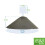 Achla Designs Squirrel Deflector fr 4 by 4 Post Black 2