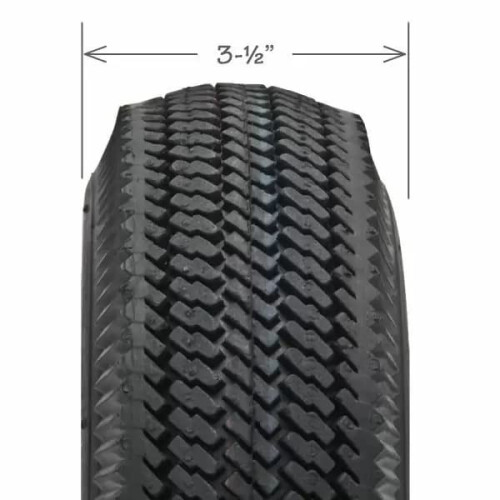 Ελαστικό Αέρα 10" x 3.5" Πνευματικός Τροχός Για Καρότσι Magliner 121060 2