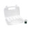 Darice Ez Travel Polypropylene Bead Case with 12 Bottles  Clear 1