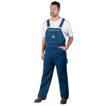 Liberty Mens Macacos de jeans caiados de pedra e cobertura de roupas de trabalho de roupas de trabalho Stonewashed 36W x 30l US