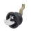 Perko 1092DP1BLK Non-Locking Surface-Mount Latch - 3/4"" to 2-3/8"" Ca 1