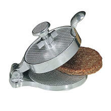 American Metalcraft AHM485 Justerbar aluminiums hamburgerform 4,5 """" Diameter sølv