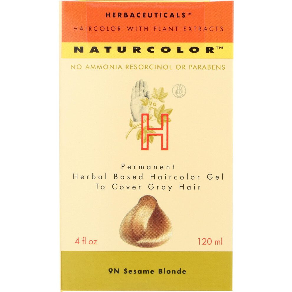 Natuurlijkekleur Naturcolor Haircolor - Sesame Blonde Hair Dye 4 Fl Oz (9N)