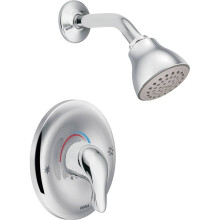 Moen TL181 Chateau -venttiilin kahva, PosiTemp, painetasapainotettu venttiili, metallinen vipukahva, kromi