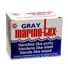 TRAVACO-PRODUKTE  MARINE TEX Marine-TEX 14 OZ KIT Grau