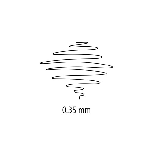 Staedtler STAEDTLER Mars Matic 750 M035 Drafting Point - 0.35 mm Blue 2