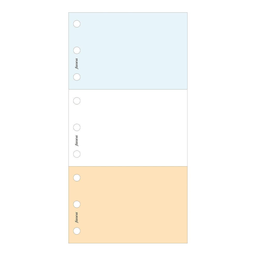 Filofax Jotpads Set Van Drie Verschillende Kleuren Multi-Fit 6,75"""" X 3,75"""" (B132222)-image