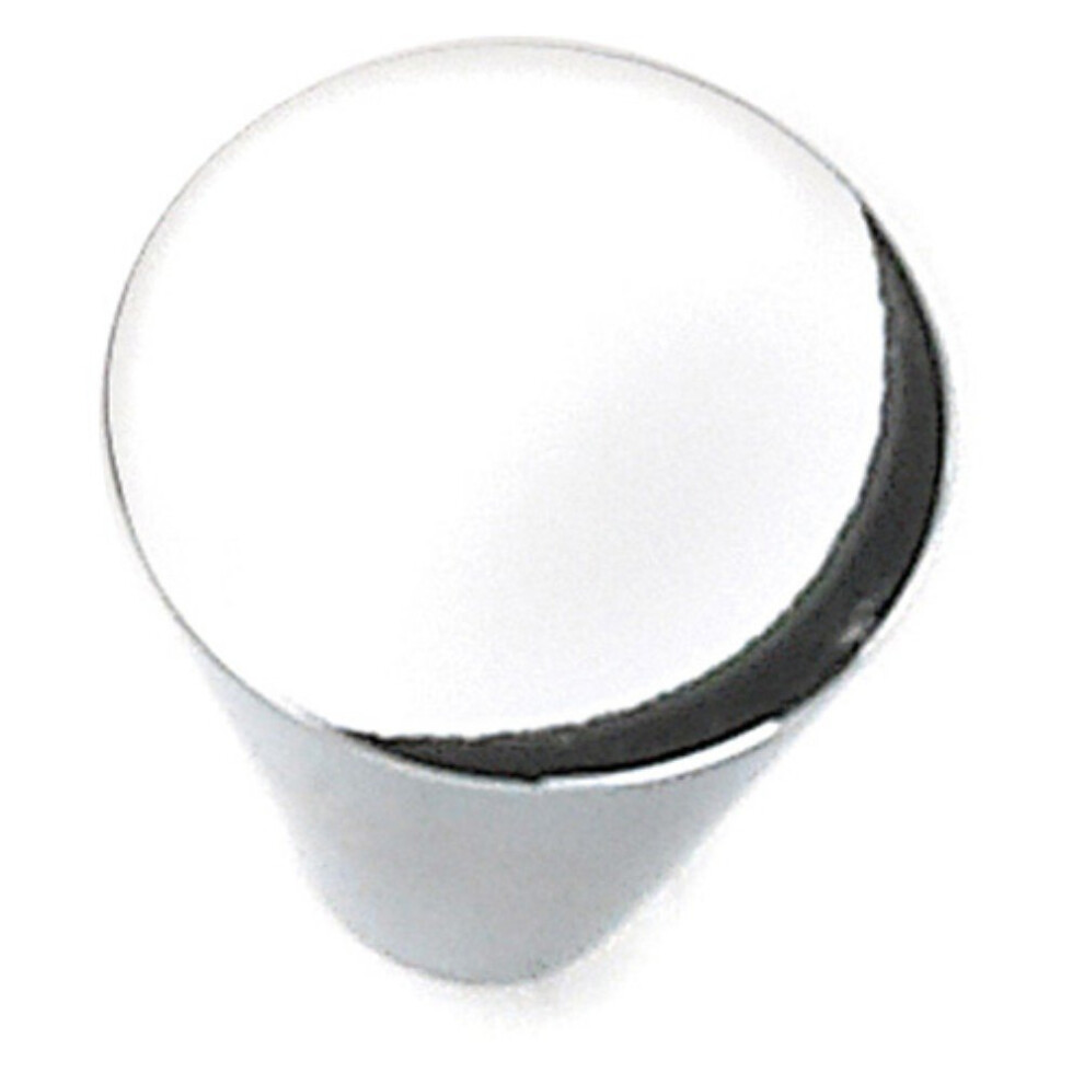 Laurey 26026 Cabinet Hardware 3/4-Inch Small Cone Knob Polished Chrome 722233260265