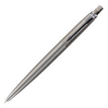 Bolígrafo Parker Jotter, acero inoxidable, punta media, tinta negra