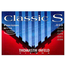 Thomastik-Infeld KF110 Klassiske guitarstrenge: Klassisk S-serie reb kerne s?t med krom st?l e b g d et almindeligt st?l e