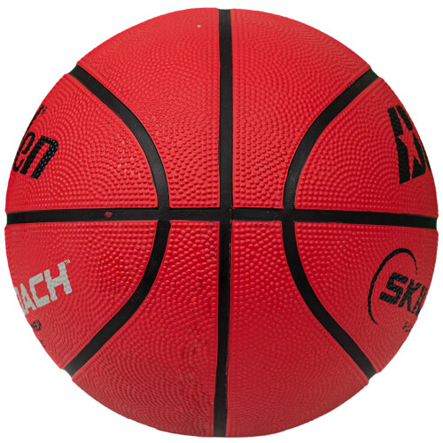 Baden Skilcoach Pesado Trainer Basquete de borracha Red 29,5 polegadas 2