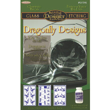 Armor Etch Designer Stencil Pak Dragonflies