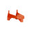Wilson Wilson 1"" Football Kicking Tee - Orange 1