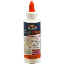 Elmer's E431 Craft Bond Stof- en Papierlijm 4 oz Transparant