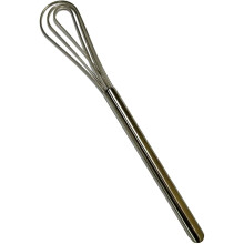 Rattleware 11  Long Handle Silver Stainless-Steel Espresso Flat Whisk - Ideal For Commercial  Domestic Or Home Kitchens - Premium Quality  C
