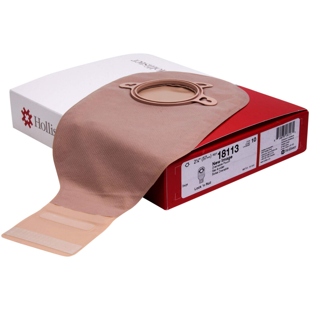 5018183BX - New Image 2-Piece Drainable Pouch 2-1/4 with Filter  Lock N Roll  Beige