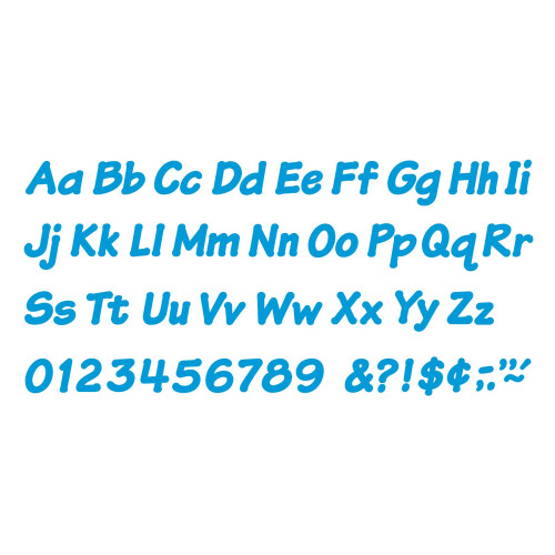 TREND enterprises, Inc. T-2702 Μπλε 4" Ιταλικά Συνδυασμένα Γράμματα 1