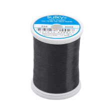 Sulky Of America 0,004 mm unsichtbarer Polyesterfaden 2200 yd Rauch (232-2002)