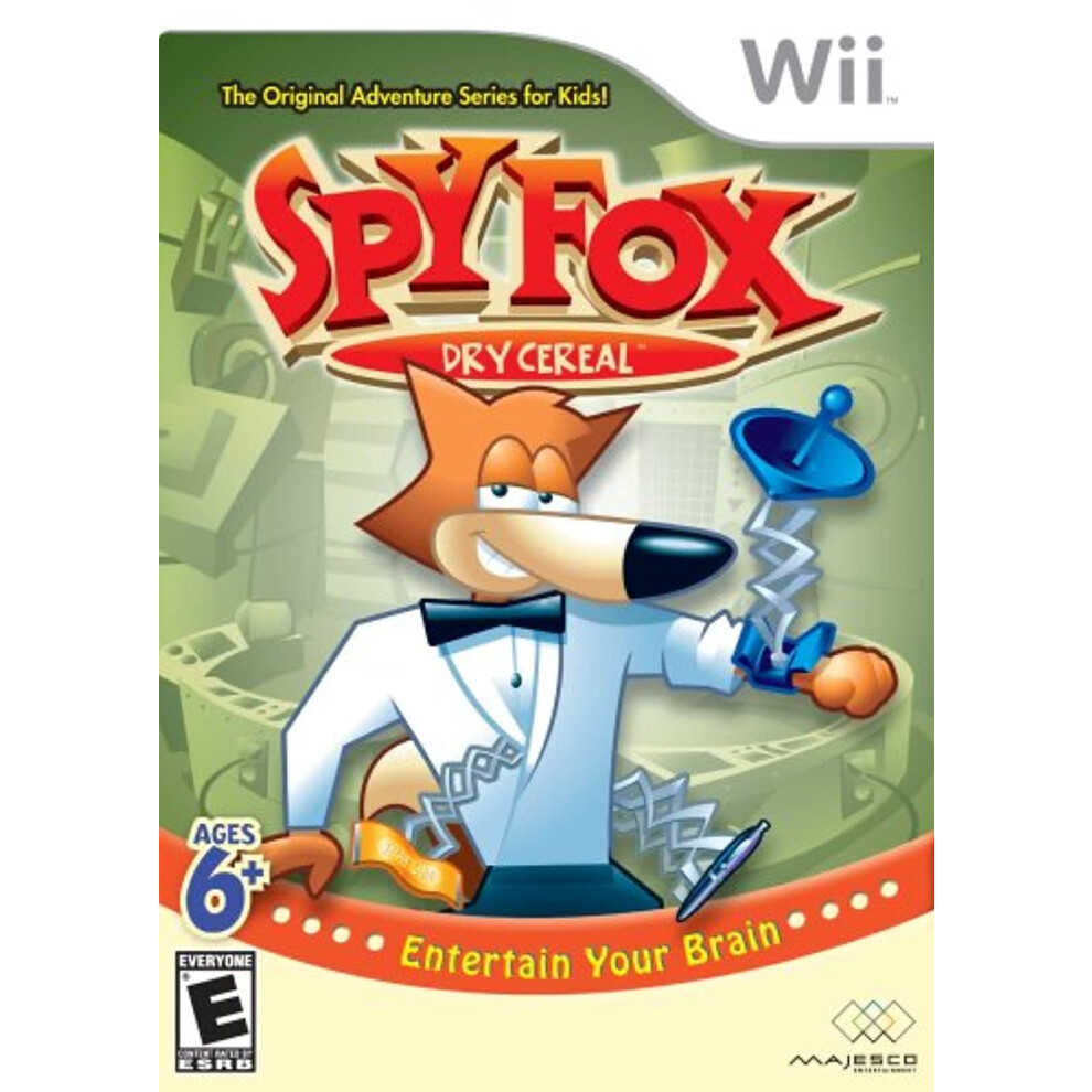 Spy Fox In Dry Cereal - Nintendo Wii 096427015369