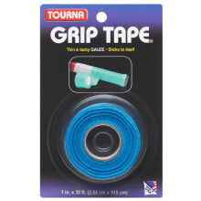 Tourna Multi-purpose Sticky Grip Tape Blue 1 Inches Width x 10 Yards Length