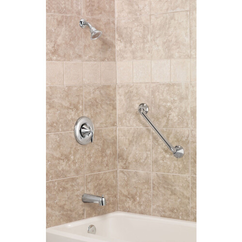Moen Eva Chrome Posi-TEMP Ventil Trim Kit uden ventil T2131 1