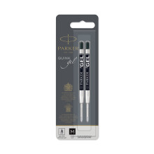 Parker Quink Ballpoint Pen Gel Ink Schowers Srednia koncwka czarna 2 liczba