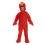 Vermomming Elmo Deluxe Pluche Rood 2T 27-30 lbs. 1