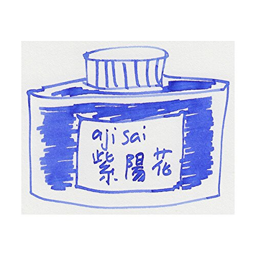 Pilot Μελάνι πιάνου Pilot iroshizuku INK-50-AJ υδραγένη 2