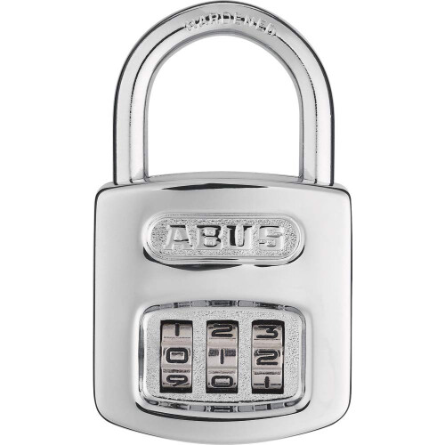 Abus Abus 160/40 C 160 All Weather Resettable Chrome Combination Padlock  3