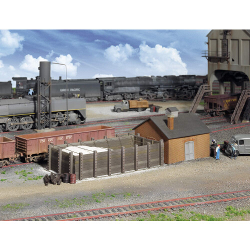Walthers Cornerstone HO Scale Κιτ Σπιτιού Άμμου & Πύργων 1
