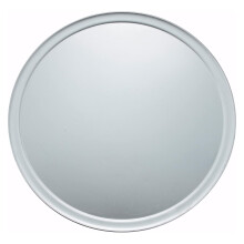 Bandeja para pizza de aluminio de 20 pulgadas con borde ancho de Winware