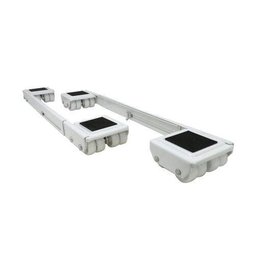 Shepherd Hardware 9601 Stamped Steel Adjustable Appliance Rollers  2-Pack