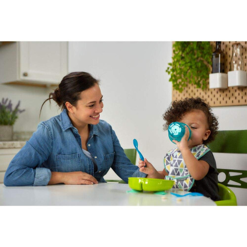TOMY TOMY The First Years Take & Toss Flatware για Παιδιά, 16 τεμάχια, πολύχρωμο 2
