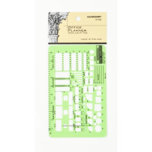 Radesign Office-Planer-Vorlage, 1/8 Zoll, Mastab 1 Stck (R706)