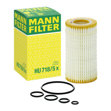 Filtro olio a cartuccia MANN-FILTER HU 718/5 X