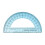 Charles Leonard Inc. Protractor 6 tommer Open Center Clear Plastic 77106) 1
