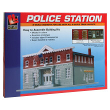 Life-Like Trains N Scale Building Kit - 5th Precinct Police Station
