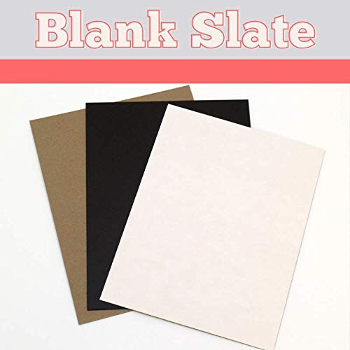GRAFIX Μαύρες Μεσαίας Βάρος Φύλλα Chipboard 6"Χ6" 25/Συσκευασία 1