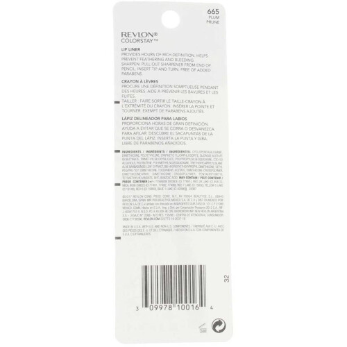 Revlon Colorstay, Lang anhaltender Lippenstift, 665 Plum 1