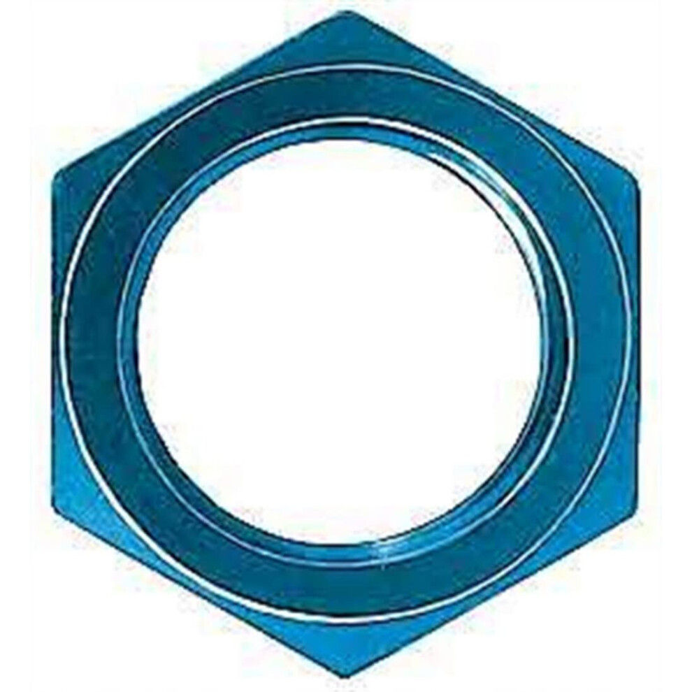 Contre-   crou Aeroquip FBM3556 - 03AN Taille du tableau de bord Aluminium anodis    bleu Emballage en vrac