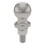Curt 40082 Trailer de a   o inoxid   vel Bola de engate 3 500 lbs de 2 polegadas de 2 polegadas 3/4 x 2-1/8 polegadas haste 4