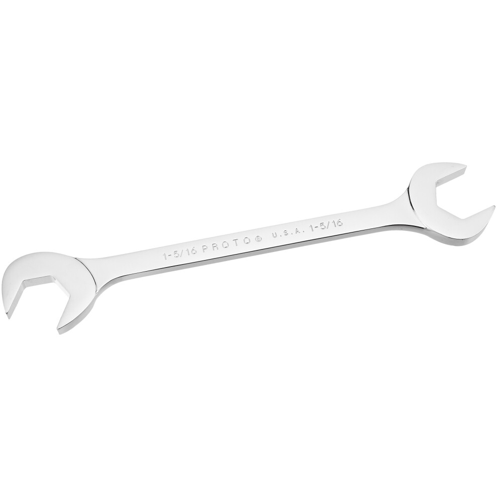 Proto Full Polish Angle Open-End Wrench 1-5/16"" 662679051594