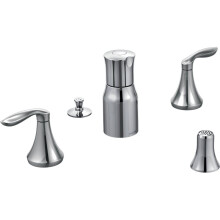 Moen T5220 Eva - Vlvula para grifo de bid de dos manijas, cromada