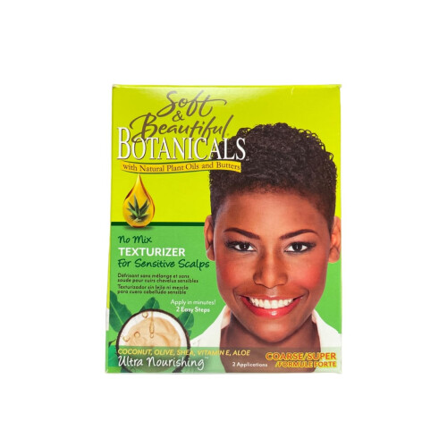 Soft & Beautiful Botanicals Texturizer, Coarse
