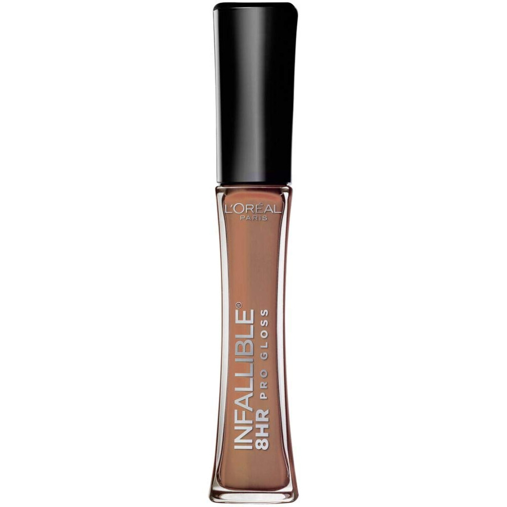 Continua Parigi Loreal Paris Makeup Infallible 8 Hour Hydrating Lip Gloss Dulce De Leche 0.21 Fl Oz