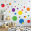 Samolepky na stenu RoomMates RMK1248SCS s bodkami, samolepiace 4