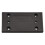 Scotty #1037 Monteringsplade kun til #1025 Right Angle Bracket Black 1