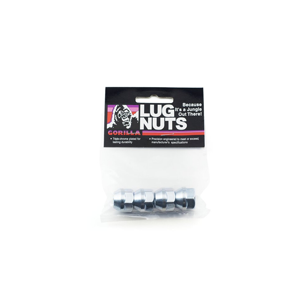 Gorilla Automotive 40037B Acorn Bulge Open End Lug Nuts 12mm x 1.50 Thread Size-image-OPC-PFY59KZ-NEW