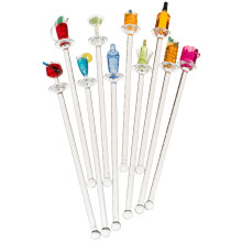 Prodyne Happy Hour Swizzle Sticks Kleuren kunnen vari   ren