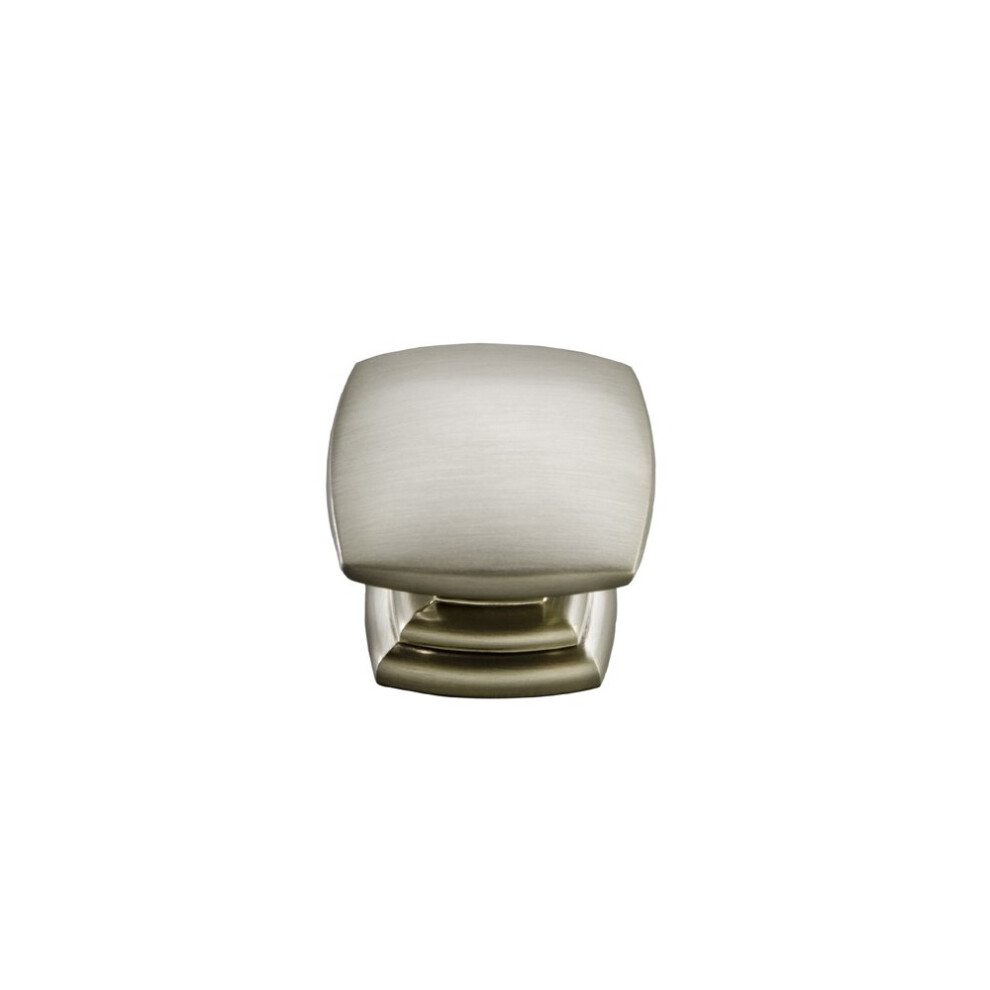 Photos - Furniture Hardware Hickory Hardware P2163-SS Euro-Contemporary Knob 1-1/2 Inch Square Stainless Steel